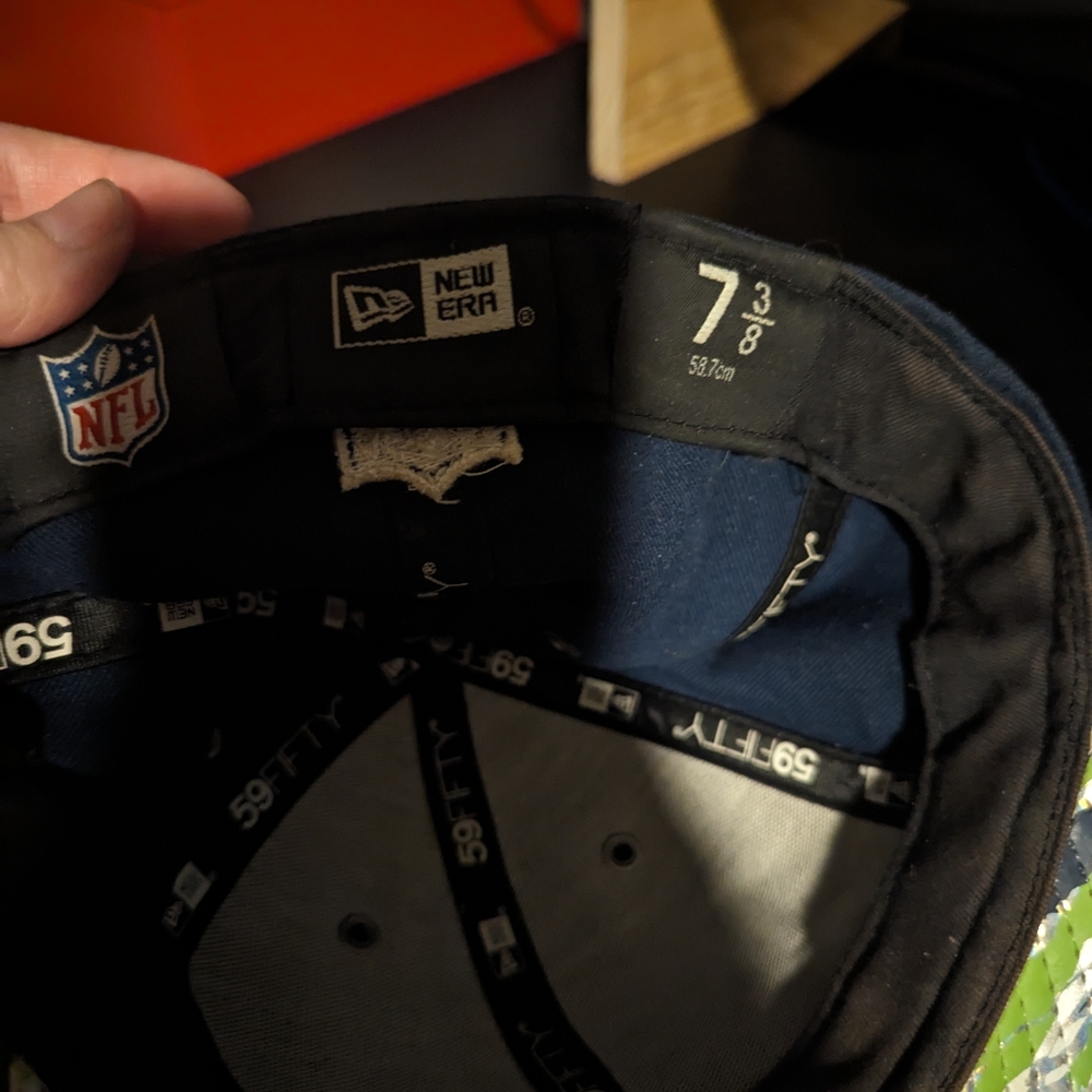 Seattle Seahawks 59Fifty New Era Hats - Picture 8 of 8